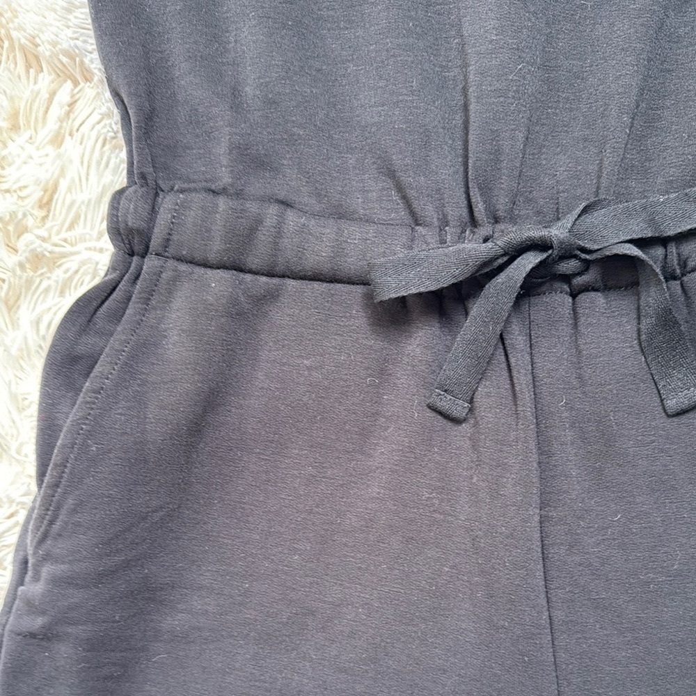 🎉HP🎉 Lou & Grey Scoop Neck Romper 💗 Black - Picture 7 of 15